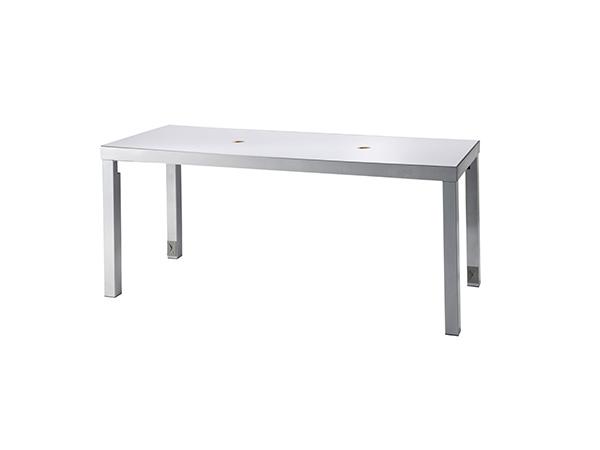 CECT-039 | Ventura Communal Bar Table (White) -- Trade Show Rental Furniture
